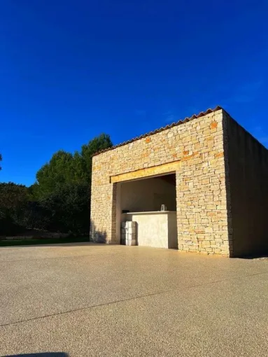 Pose de plus de 7 000m² de revêtement Hydroway à Bollène, Bollène, AETP