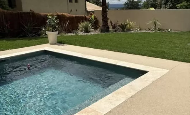 Aménagement complet d'un jardin à Orange : un extérieur harmonieux et fonctionnel, Bollène, AETP