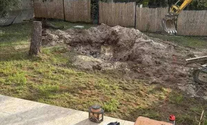 Aménagement complet d'un jardin à Orange : un extérieur harmonieux et fonctionnel, Bollène, AETP
