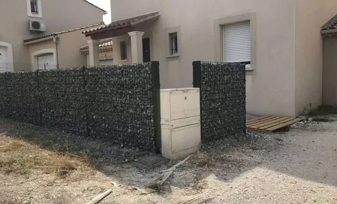 Gabions à Bollène, Bollène, AETP