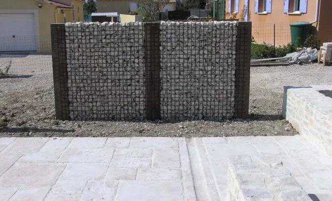 Gabions à Bollène, Bollène, AETP