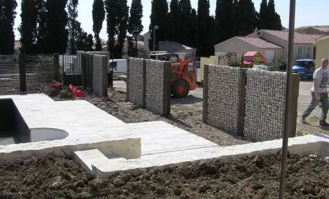 Gabions à Bollène, Bollène, AETP