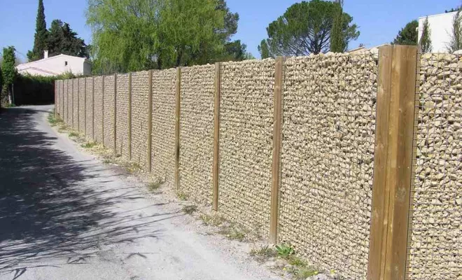 Gabions à Bollène, Bollène, AETP