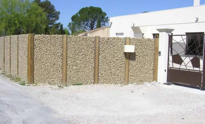 Gabions à Bollène, Bollène, AETP
