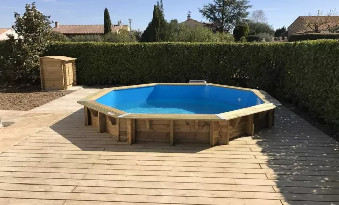 Piscine, bassin et fontaine à Bollène, Bollène, AETP