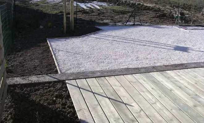 Terrasse en bois à Bollène, Bollène, AETP